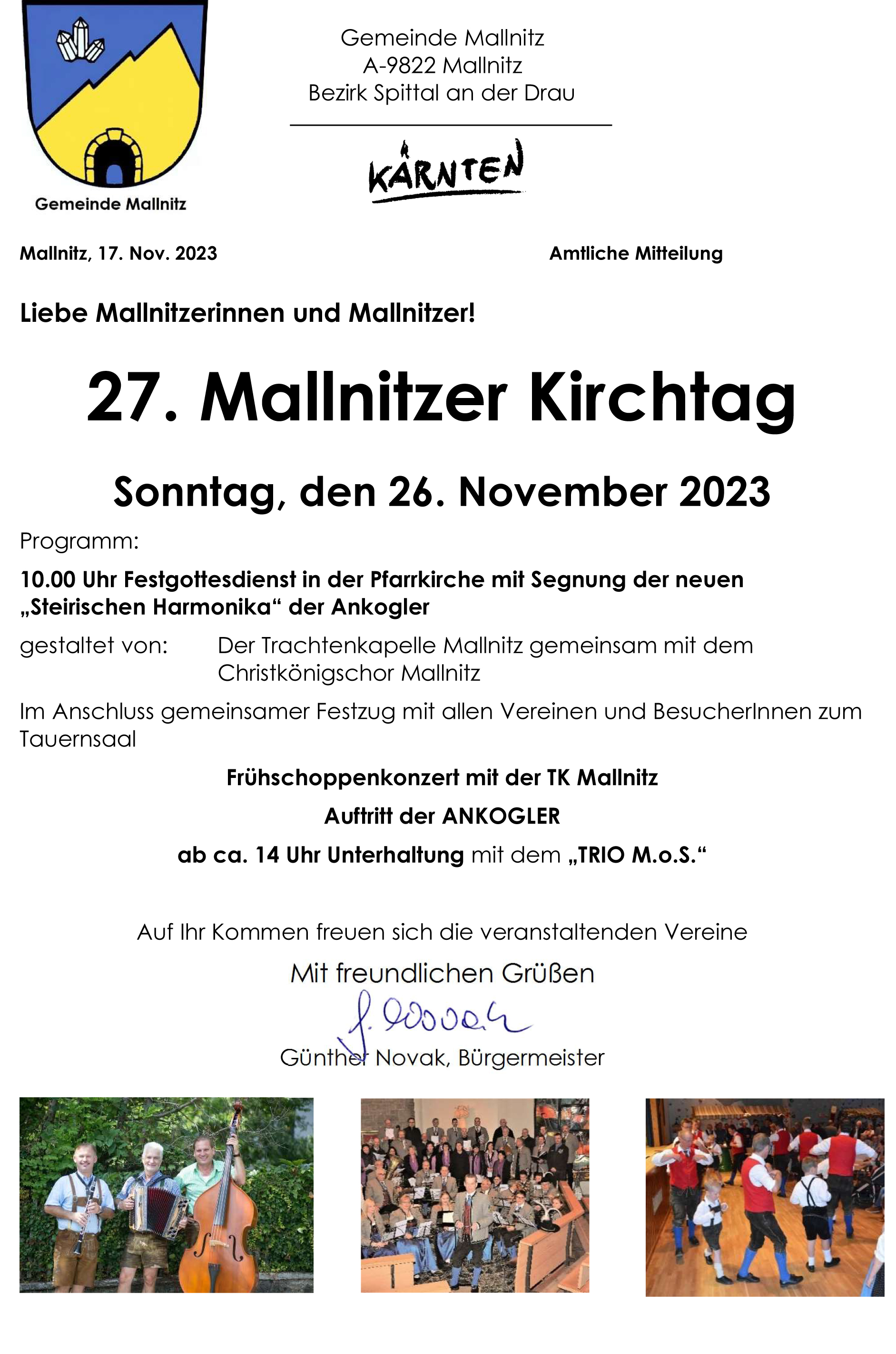 Mallnitzer Kirchtag 2023