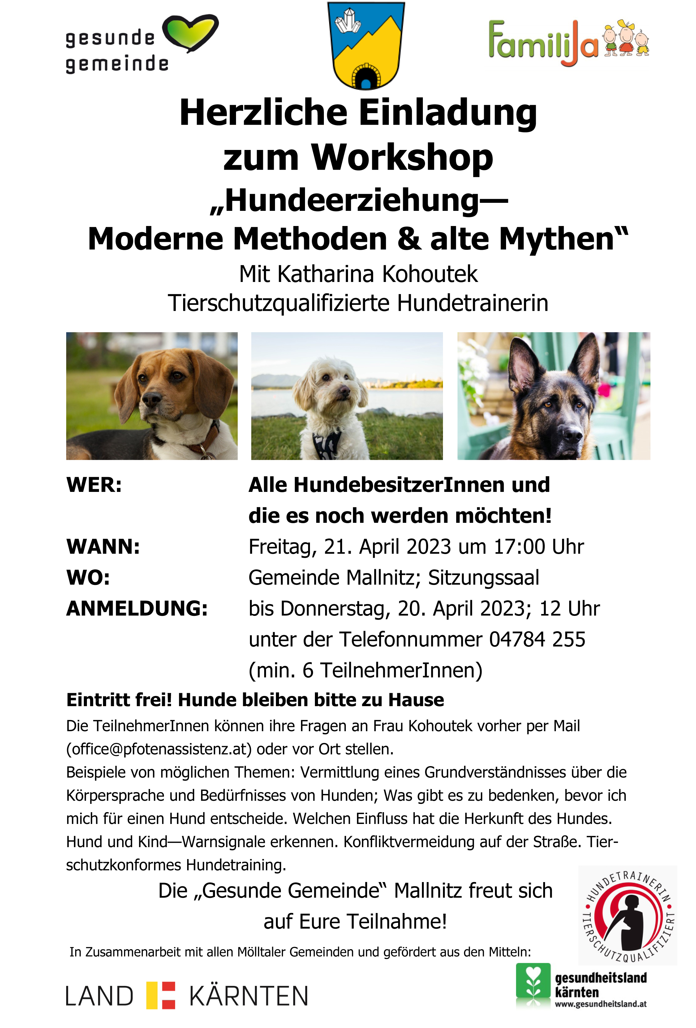 Hundeerziehung - Moderne Methoden & alte Mythen