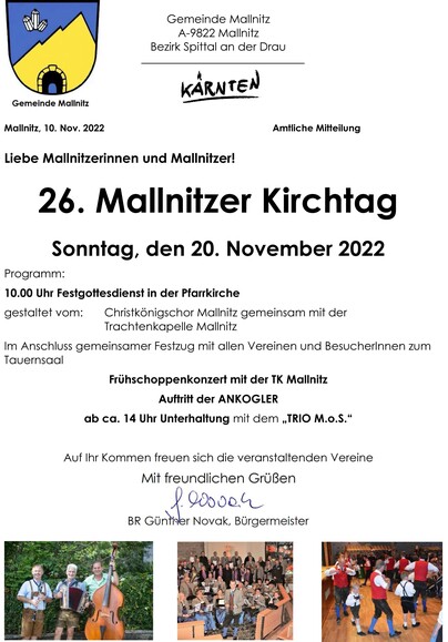 Mallnitzer Kirchtag