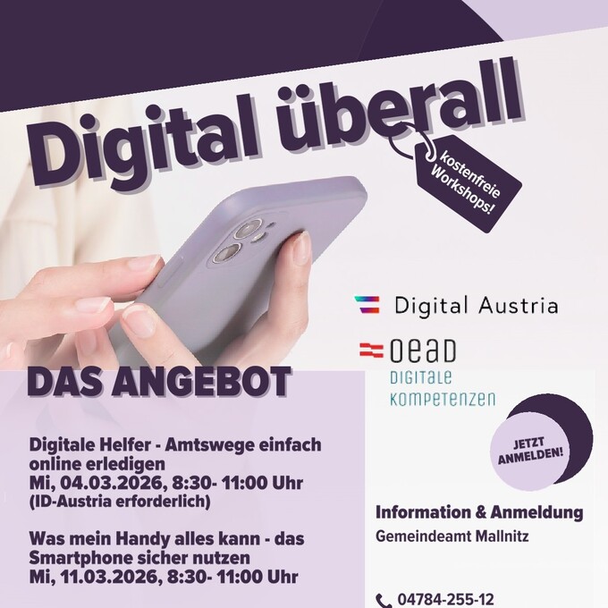 Anmeldungen unter 04784 255 12